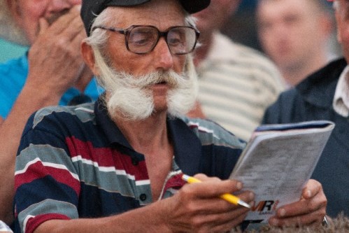 セルビアの老人